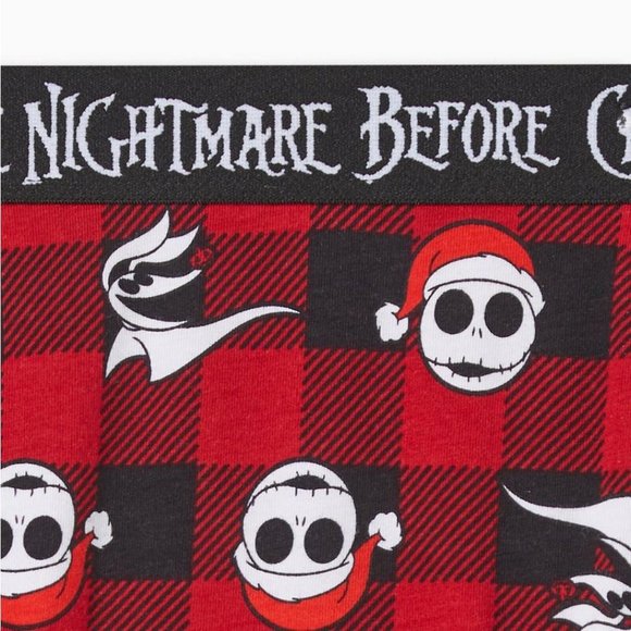 ❤️NWT VINTAGE TORRID NIGHTMARE BEFORE CHRISTMAS HOLIDAY PANTY SANTA HIPSTER - Picture 4 of 9